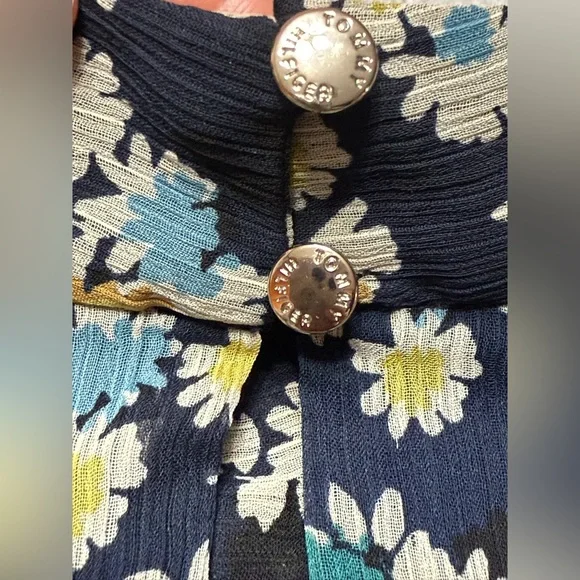 TOMMY HILFIGER FLORAL TRAPEZE DRESS Size 8 - Picture 6 of 8